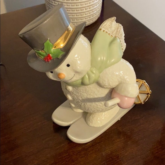 Pair of Lenox snowman - Picture 2 of 12